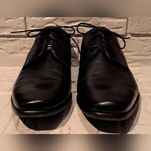 Florsheim Postino Plain Toe Oxford Black Leather Men's Dress Shoes